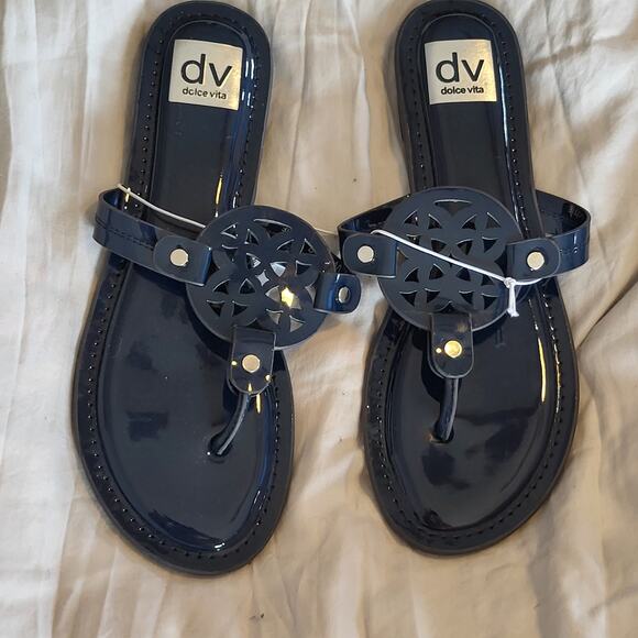 DV by Dolce Vita Navy Sandals - Picture 1 of 4